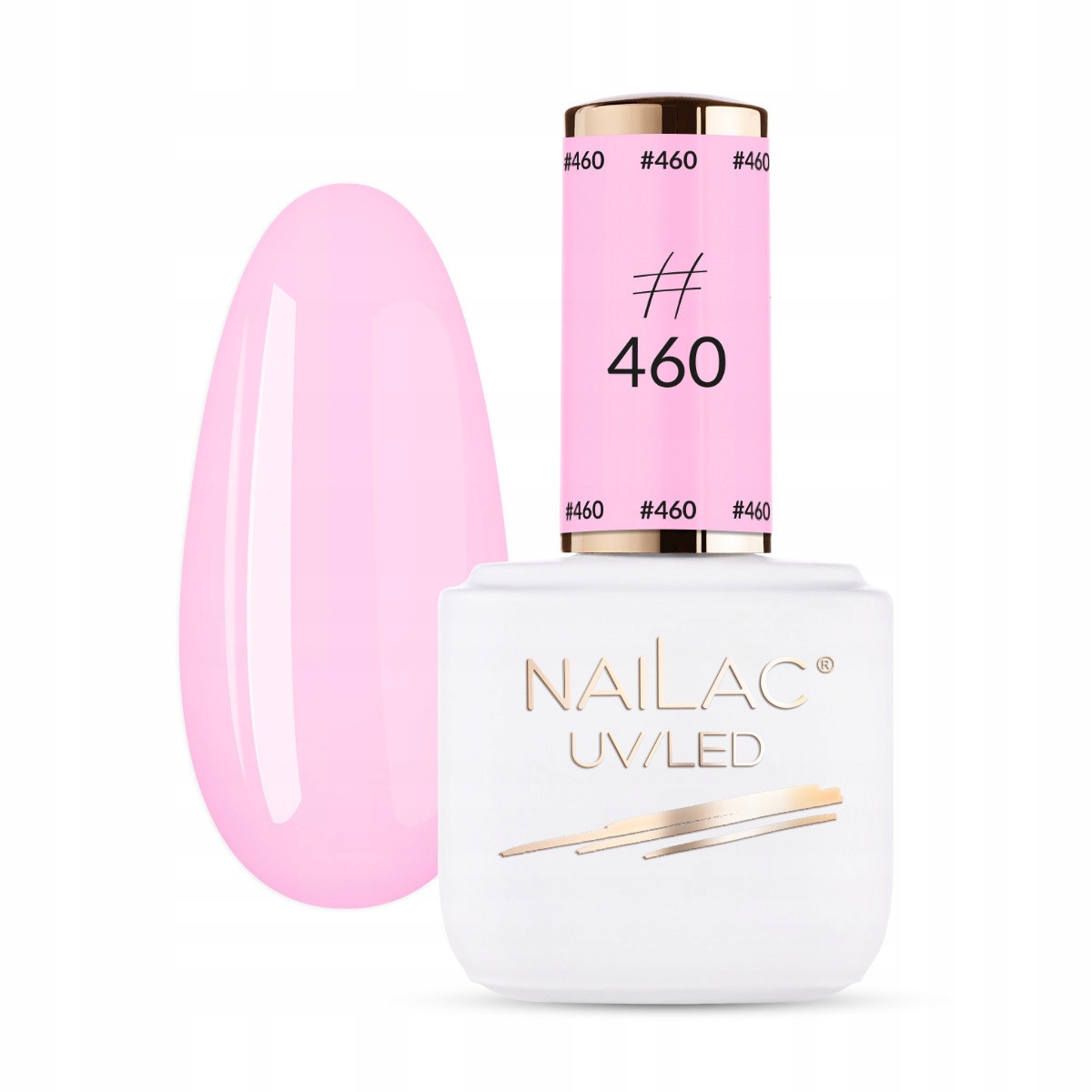 

#460 Lakier hybrydowy NaiLac 7ml