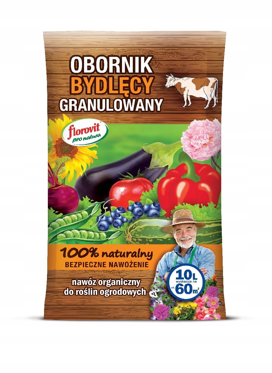 

Florovit nawóz obornik bydlęcy granulowany 10l