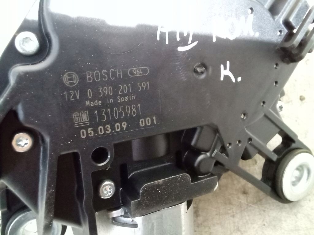 Opel Astra III 3 H kombi motor wischer heck 13105981
