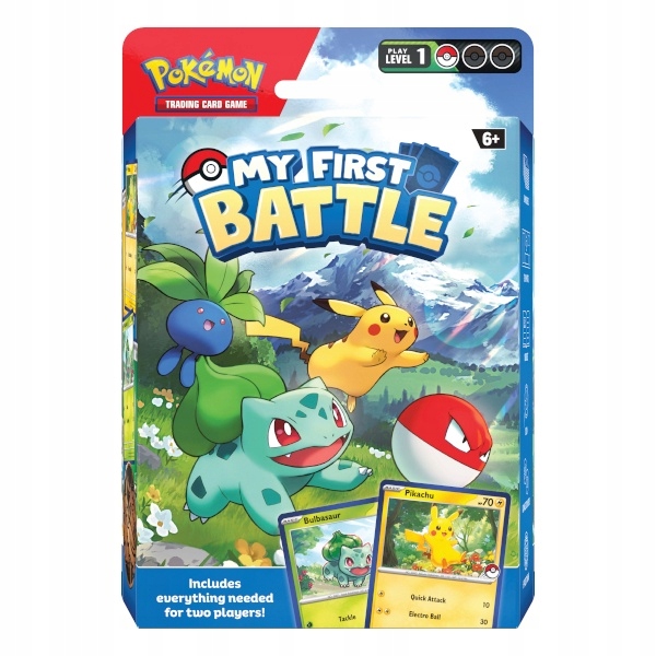 Talia do gry Pokemon TCG: My First Battle - Bulbasaur&Pikachu Deck