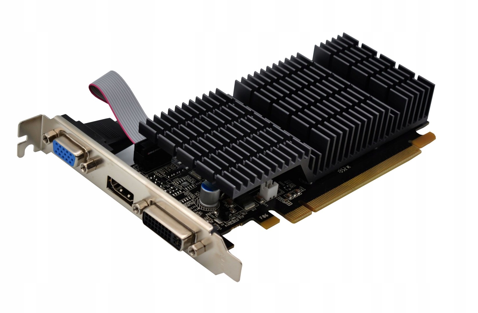 Afox Karta graficzna Radeon Hd 6450 2GB DDR3 64Bit DVI Hdmi Vga Lp Radiat