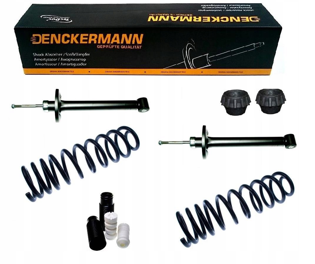 Tlumiče Pružiny Passat B3 B4 Sedan Zadní Sada Zesílené