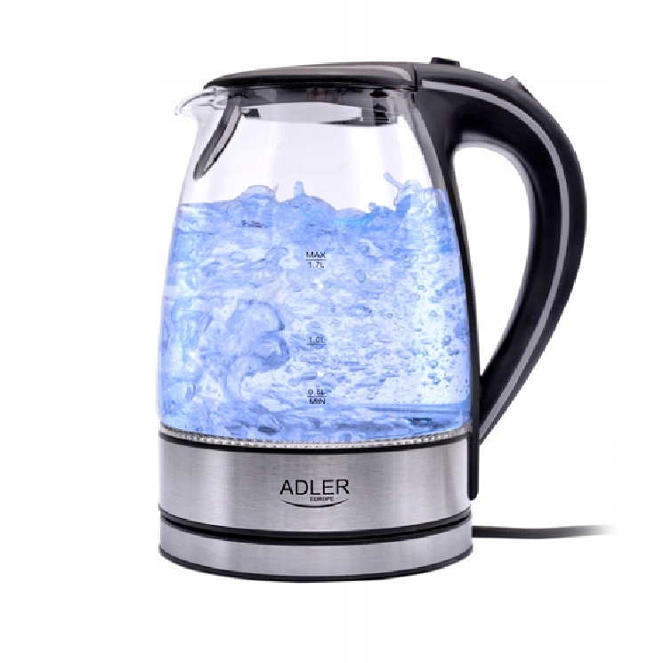 Czajnik Szklany Elektryczny 1,7L 2200W AD1225 Adler