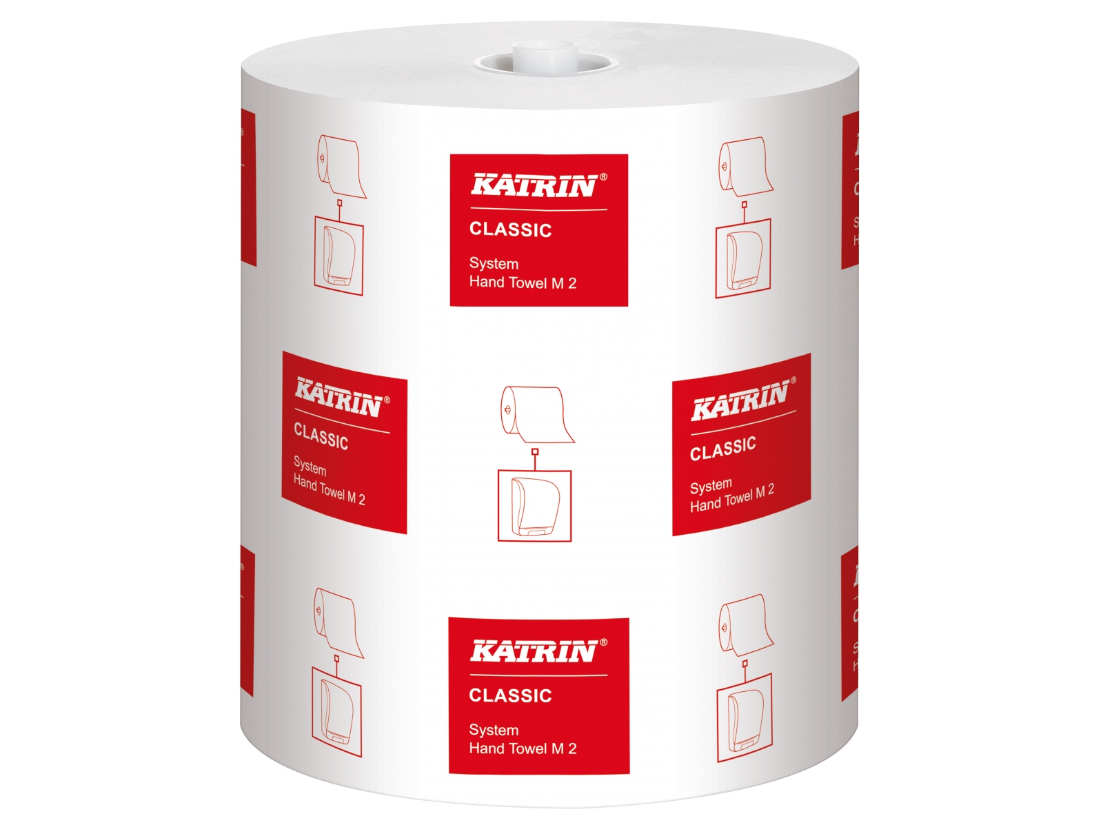 Ręcznik systemowy Katrin 460103 CLASSIC 6 rolek