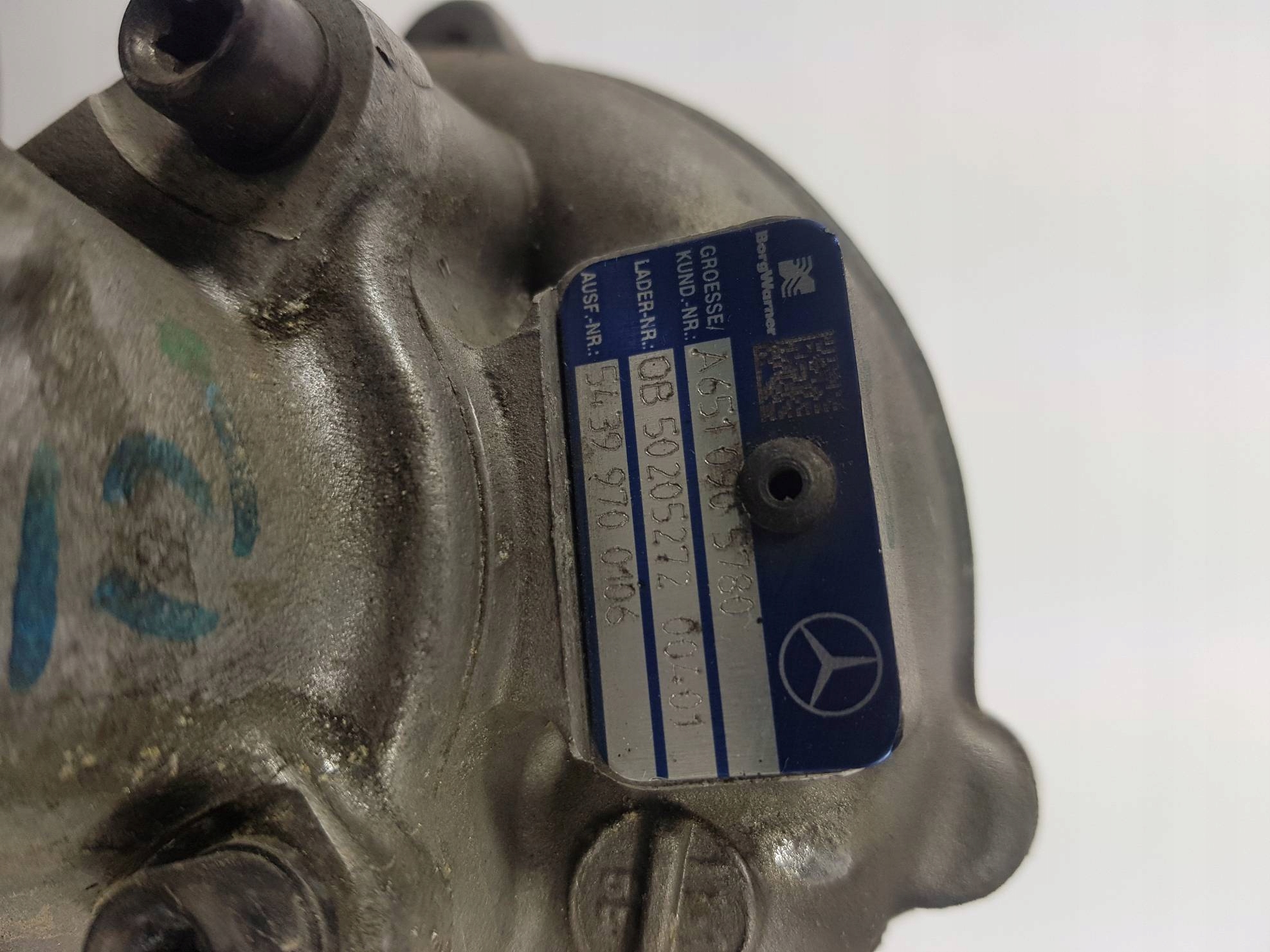 turbo A6510905780 MERCEDES SPRINTER 313