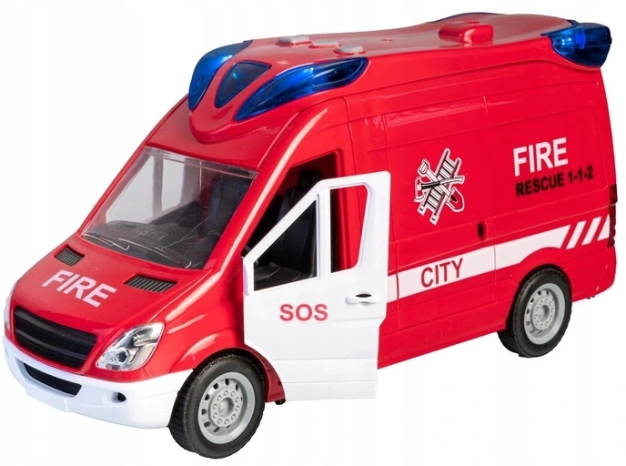 AUTO STRAŻ POŻARNA POJAZD WÓZ STRAŻACKI NAPĘD ŚW Kod producenta NO-1003748