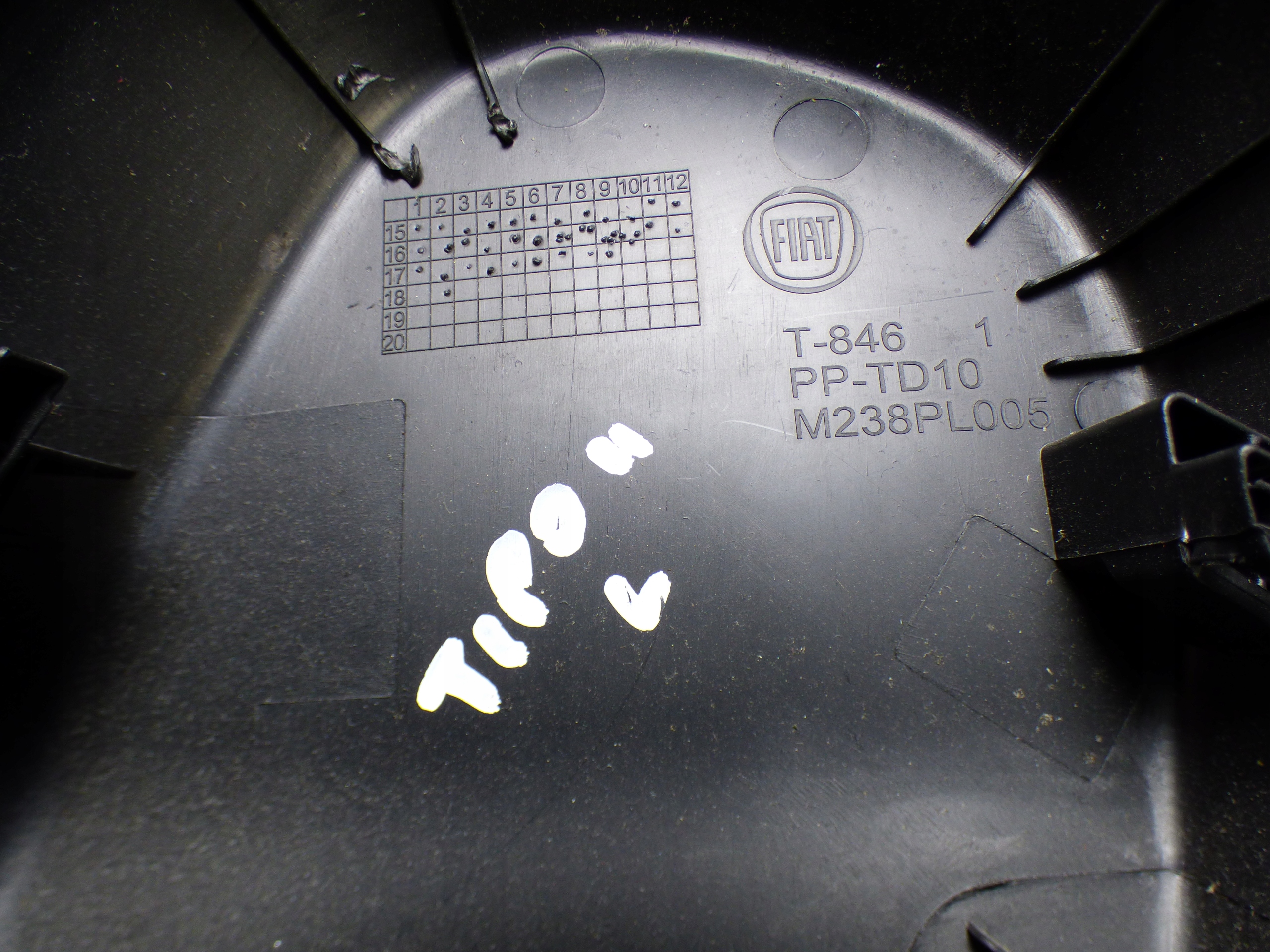 Blende Abdeckung SITZ links FIAT TIPO II