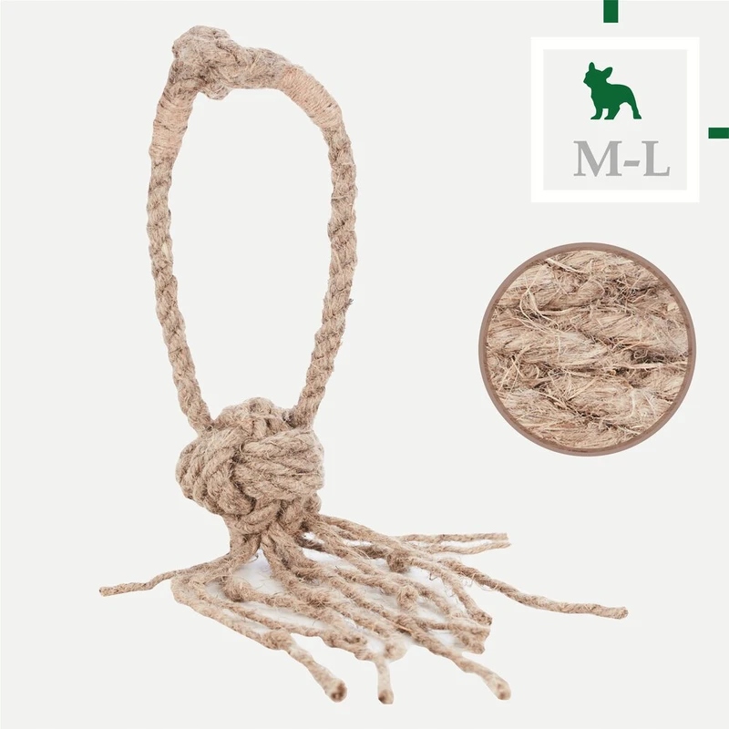 Levně Chobotnička z konopného lana, velikost M-L