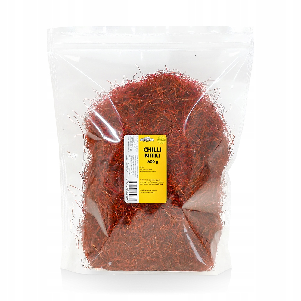 Levně Chilli nudličky, uzavíratelná taška, 0,6 kg