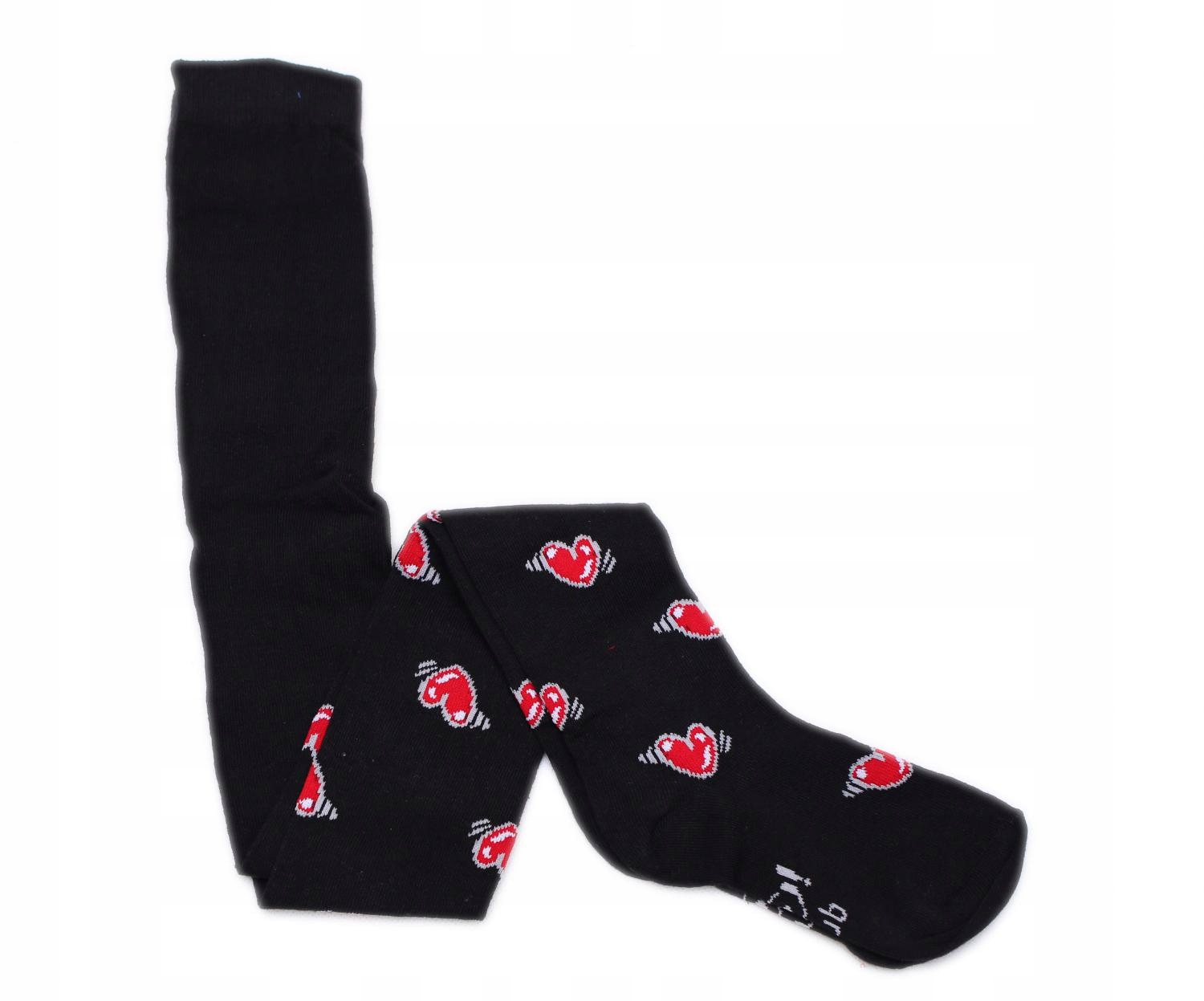 

Yo RA-03E bawełniane rajstopy serduszka 116/122