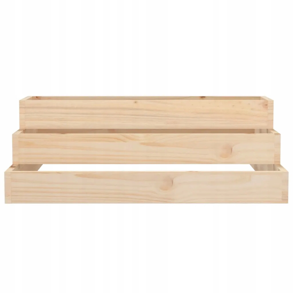 Donica, 80x80x27 cm, lite drewno sosnowe Marka VidaXL