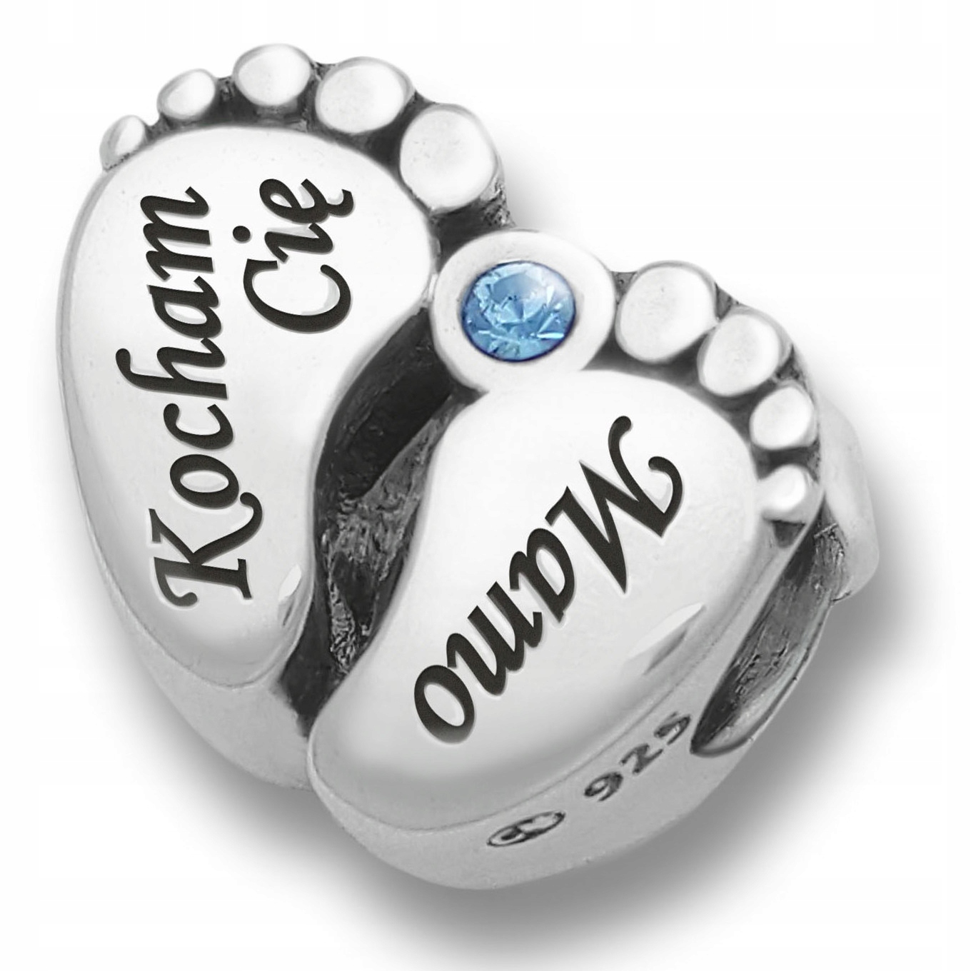 

Charms srebro 925 koralik do bransoletek +grawer