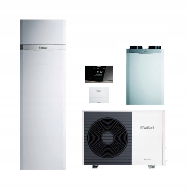 Vaillant zestaw pompy ciepła aroTHERM plus VWL125/6A+CG+VRC720 MI+VAR360/4E