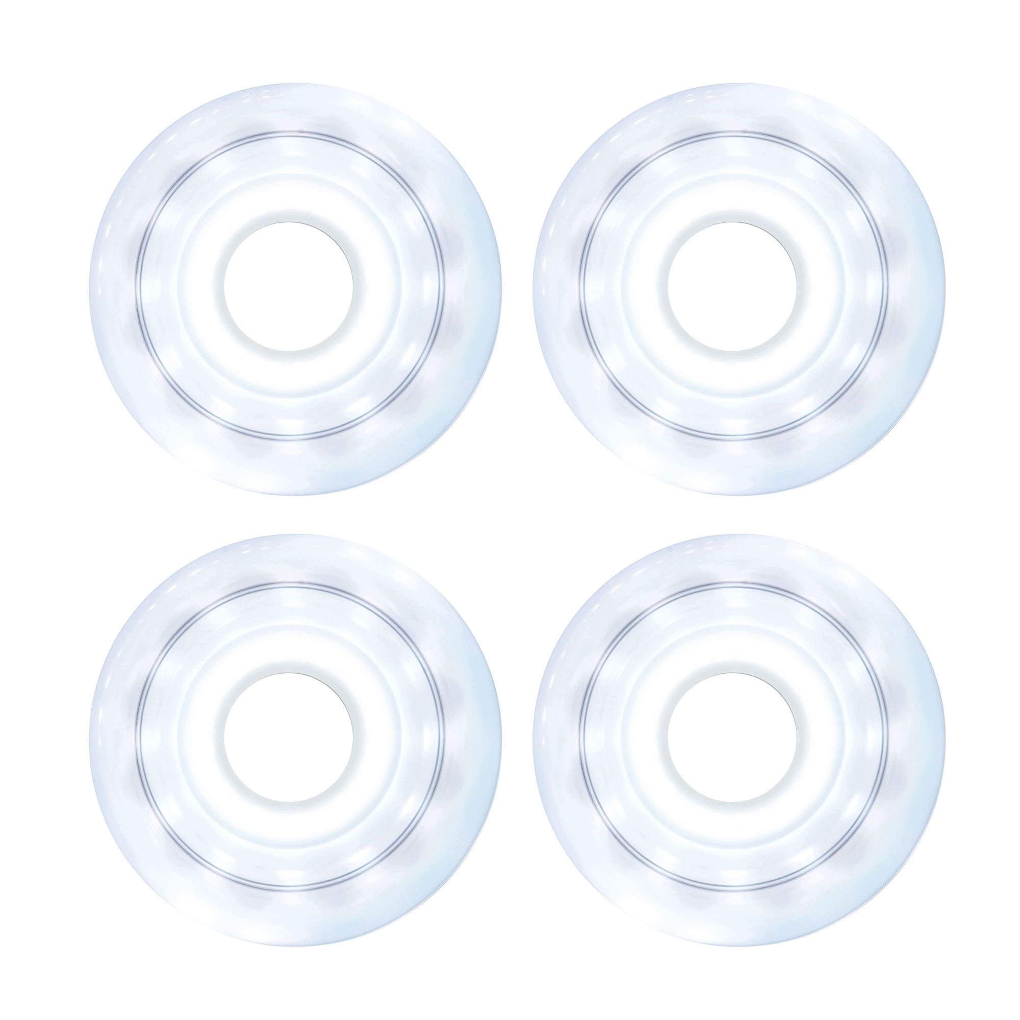 Svítící kolečka na kolečkové brusle Luminous Led Duo 72 mm/85A Dvoubarevné 4 kusy