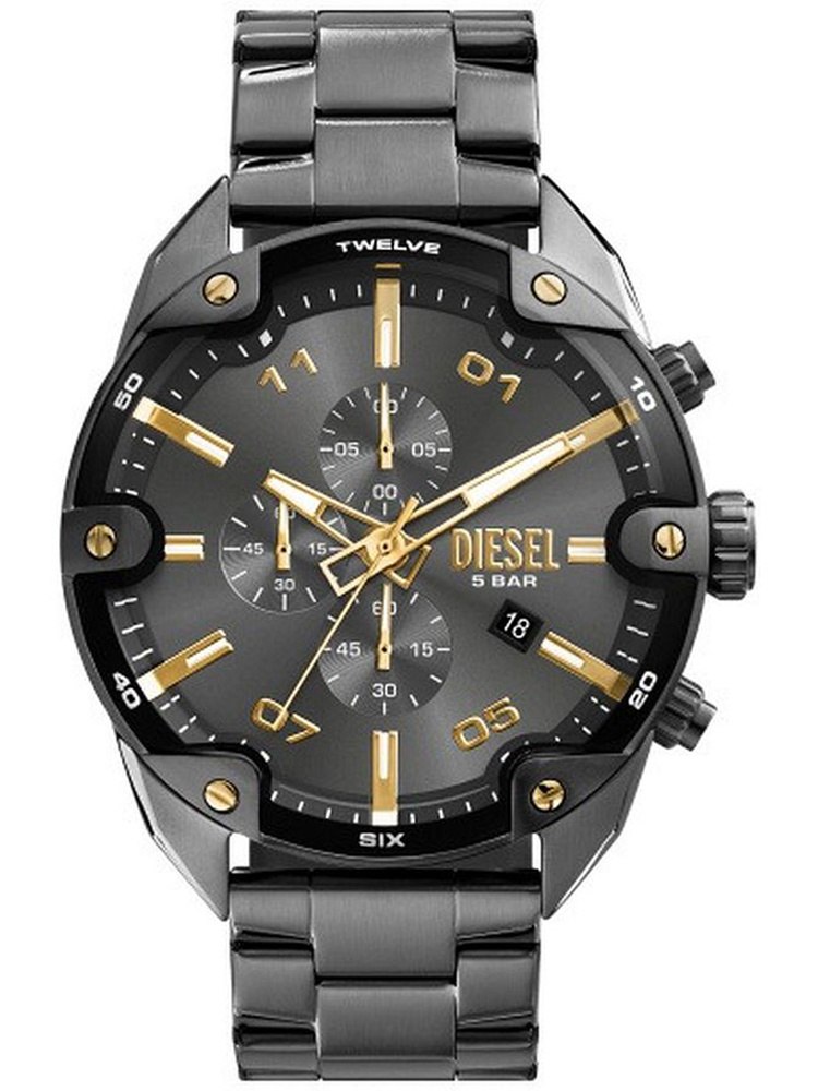 Zegarek Męski Diesel Spiked Chronograph DZ4669 Box