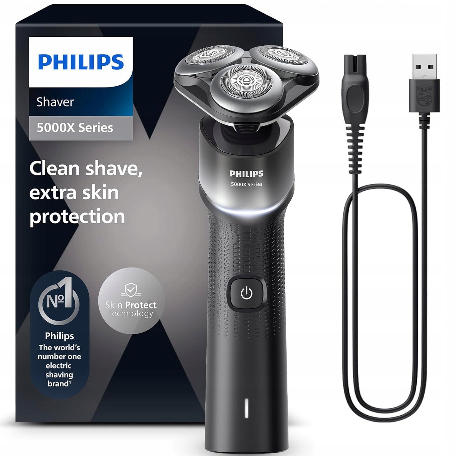 Maszynka Elektryczna do Zarostu Philips Seria 5000X X5004 na Mokro i Sucho