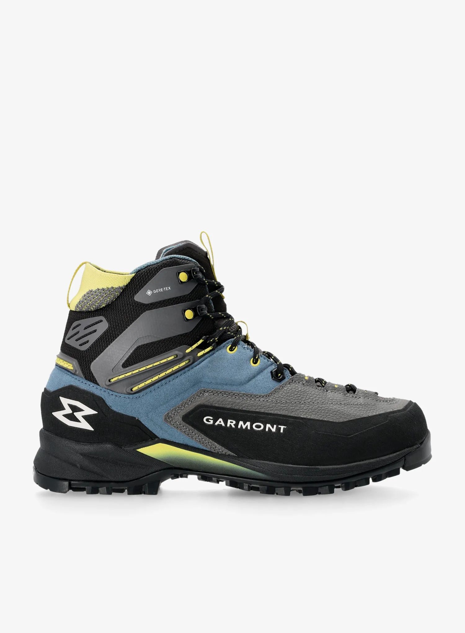 Přístupové boty Garmont Akron Mid Gtx fin blue/sheen žlutá