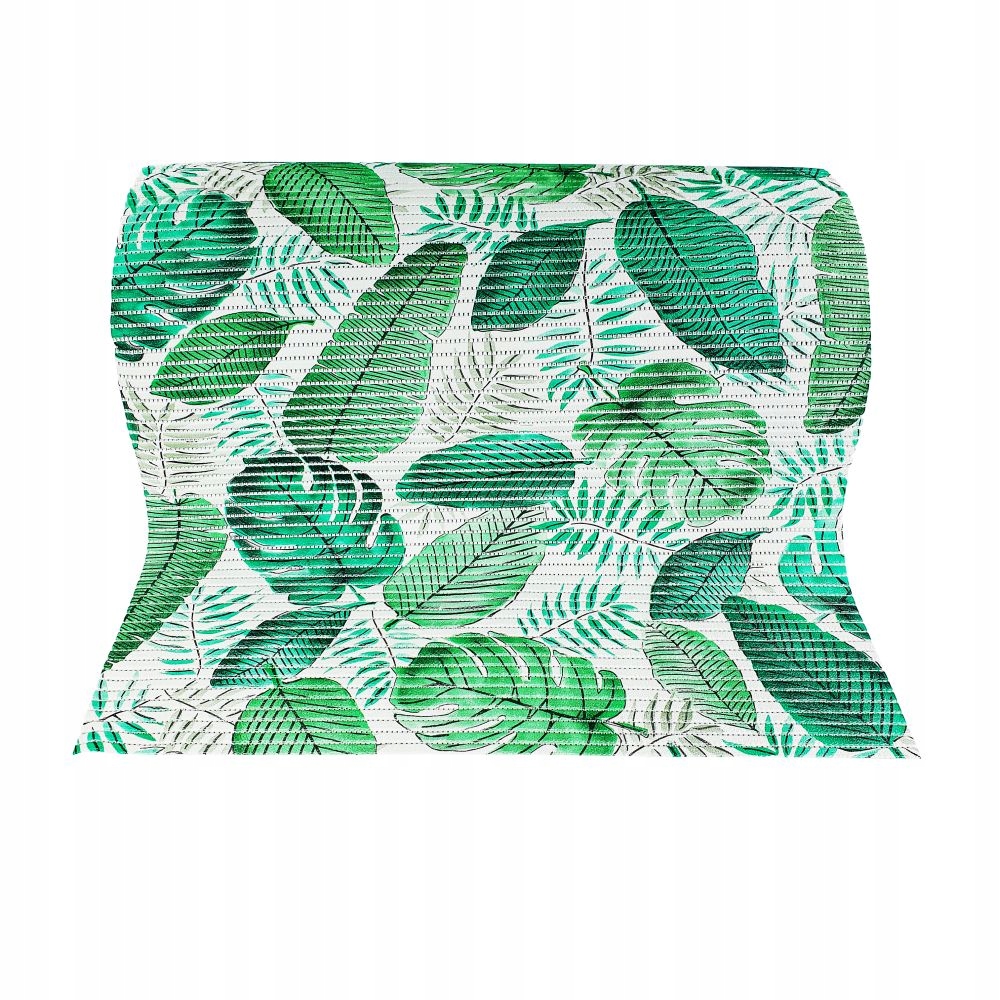 

Mata Łazienkowa Szer 65cm Monstera Liście Zielone