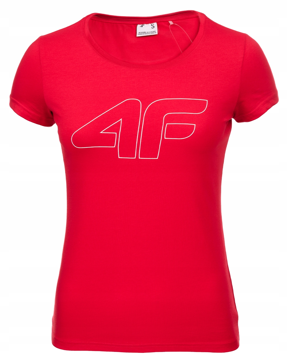 

4F koszulka t-shirt damska sportowa logo roz.L