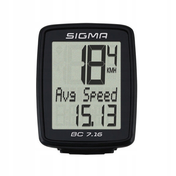 

Licznik rowerowy Sigma 7.16 Ats bezprzewodowy Nowy