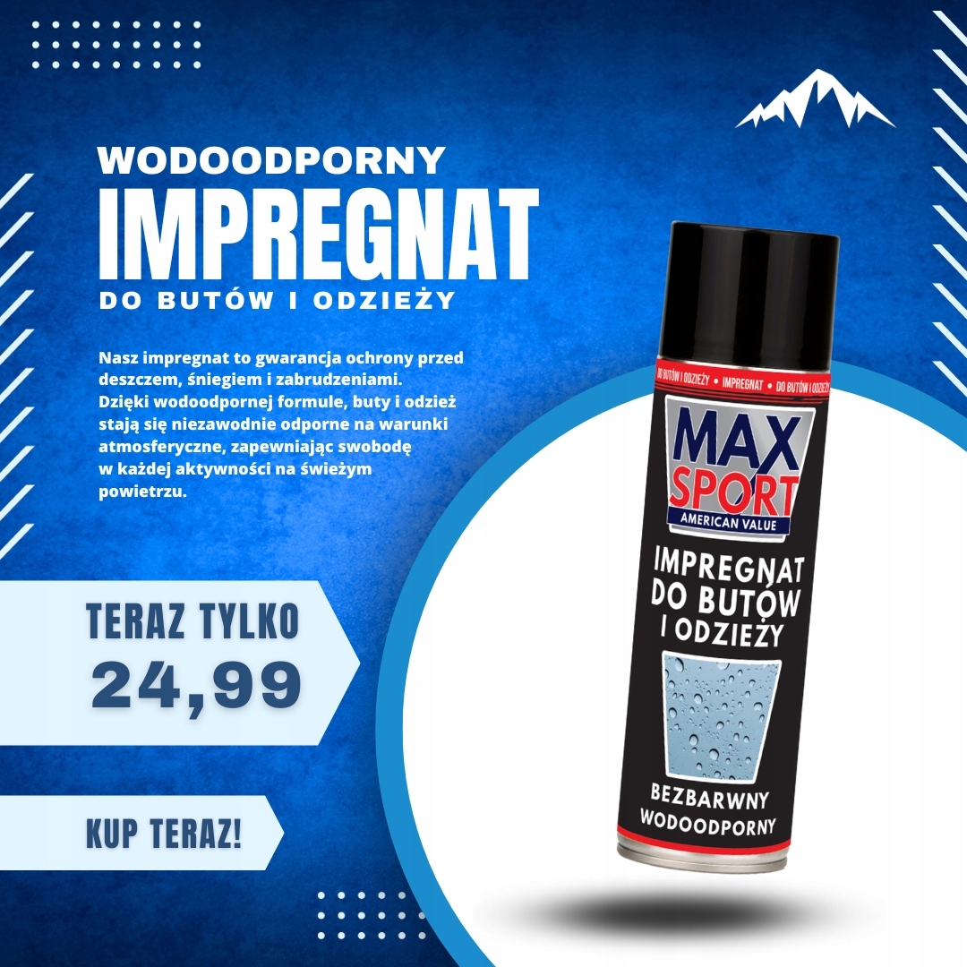 Impregnat do butów i odzieży MAX SPORT EAN (GTIN) 5904610886465