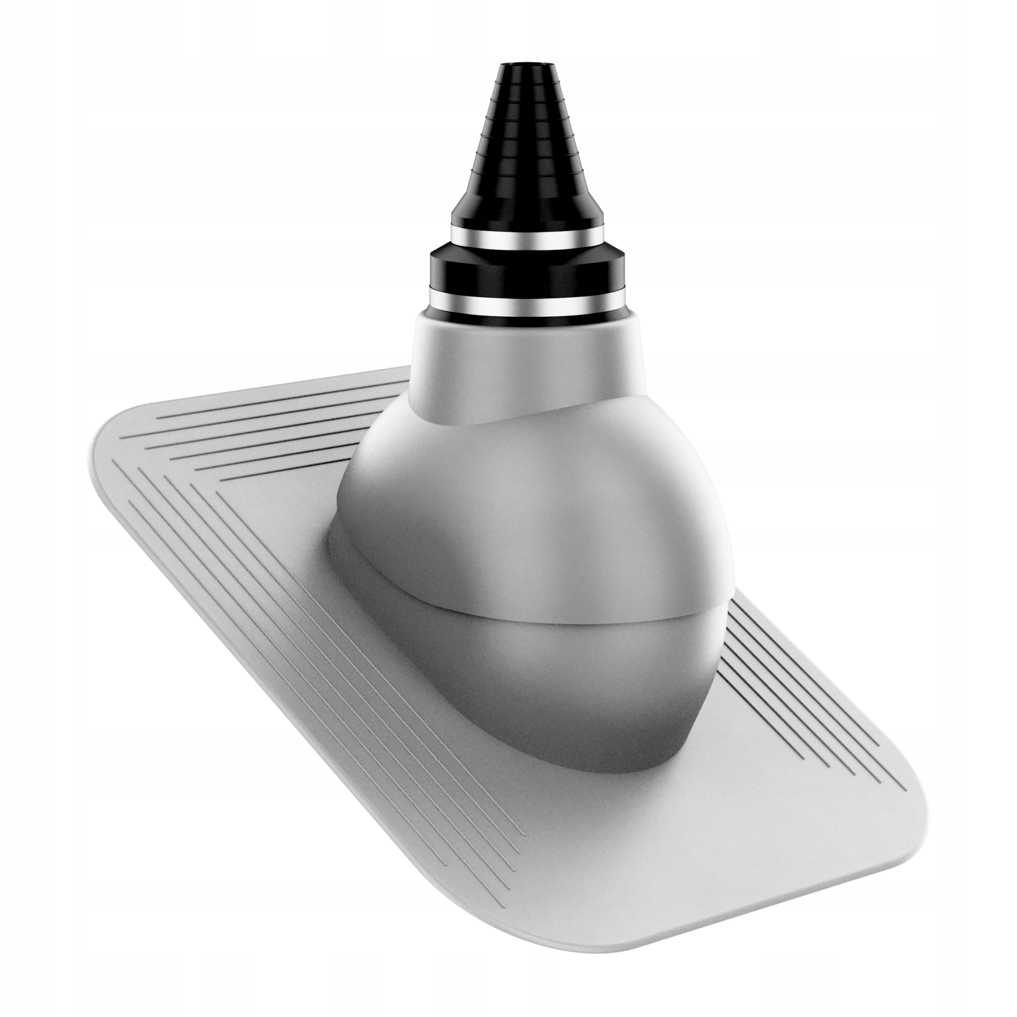 Anténní přechod, vzduchotěsná střecha Pod Asfaltový Šindel/pape Světle Šedá 7036