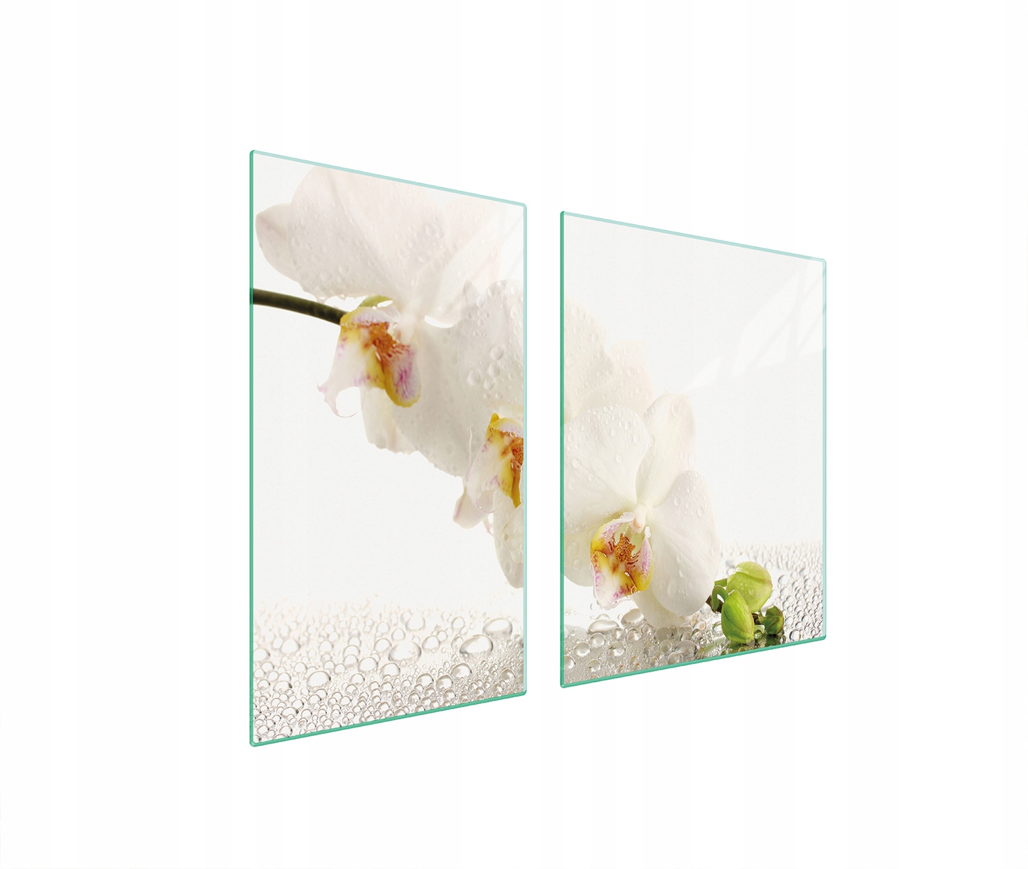 Sklenená Doska A Doska Na Krájanie 100x52 Orchidea Tvrdené Sklo