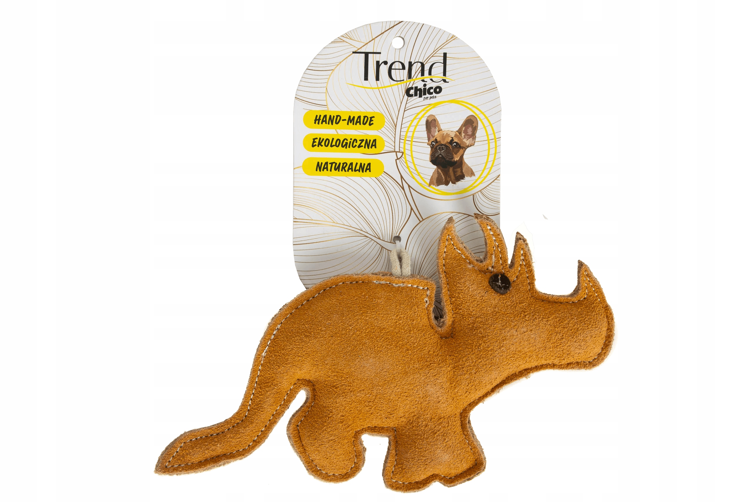 

Chico Trend Zabawka Dla Psa Skórzana Dinozaur 26cm