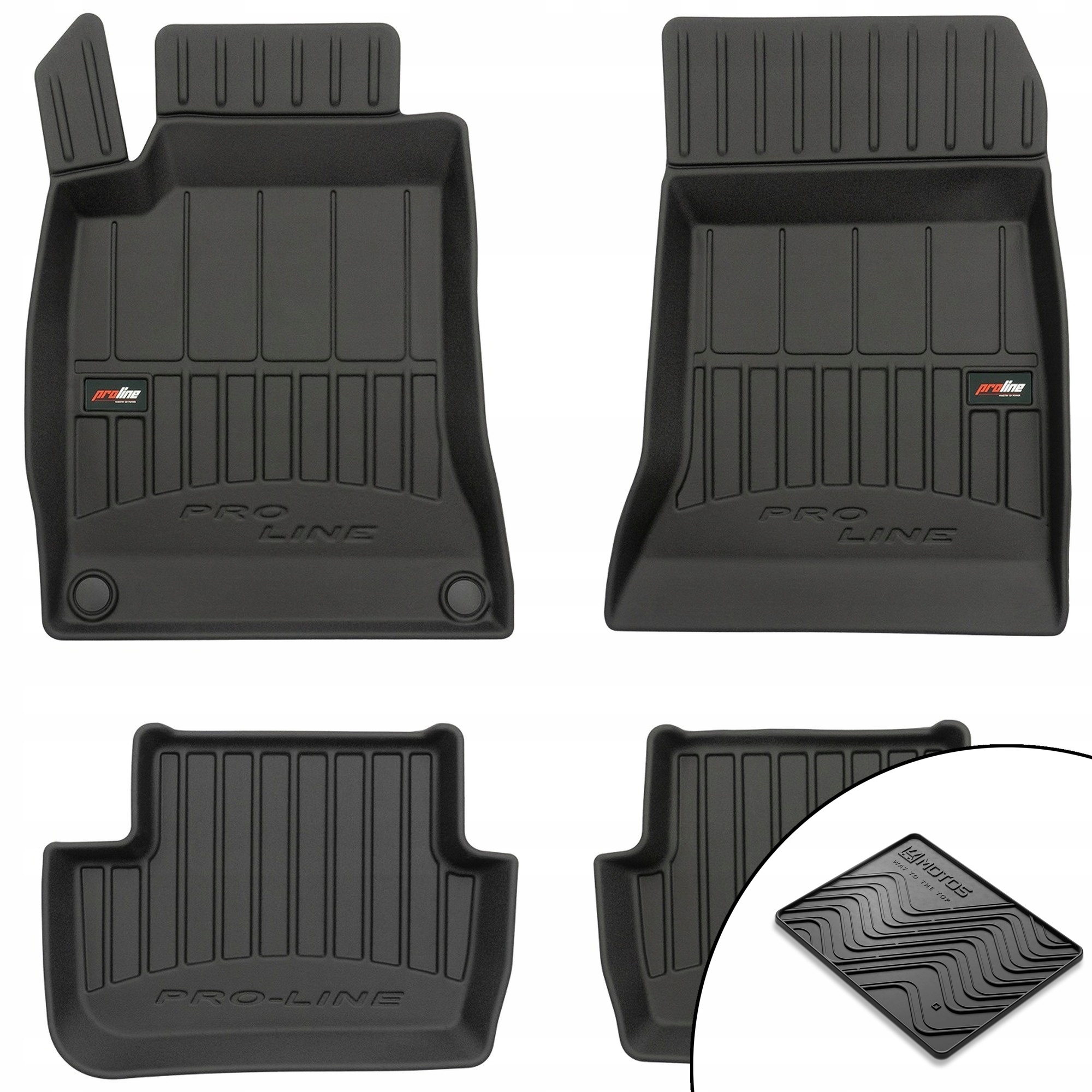 3D gumové rohože Mercedes-Benz Cla C117 2013-2019 rohož zdarma