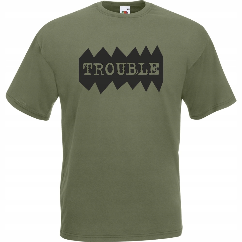 

Koszulka double trouble dla par 2 M oliwkowa