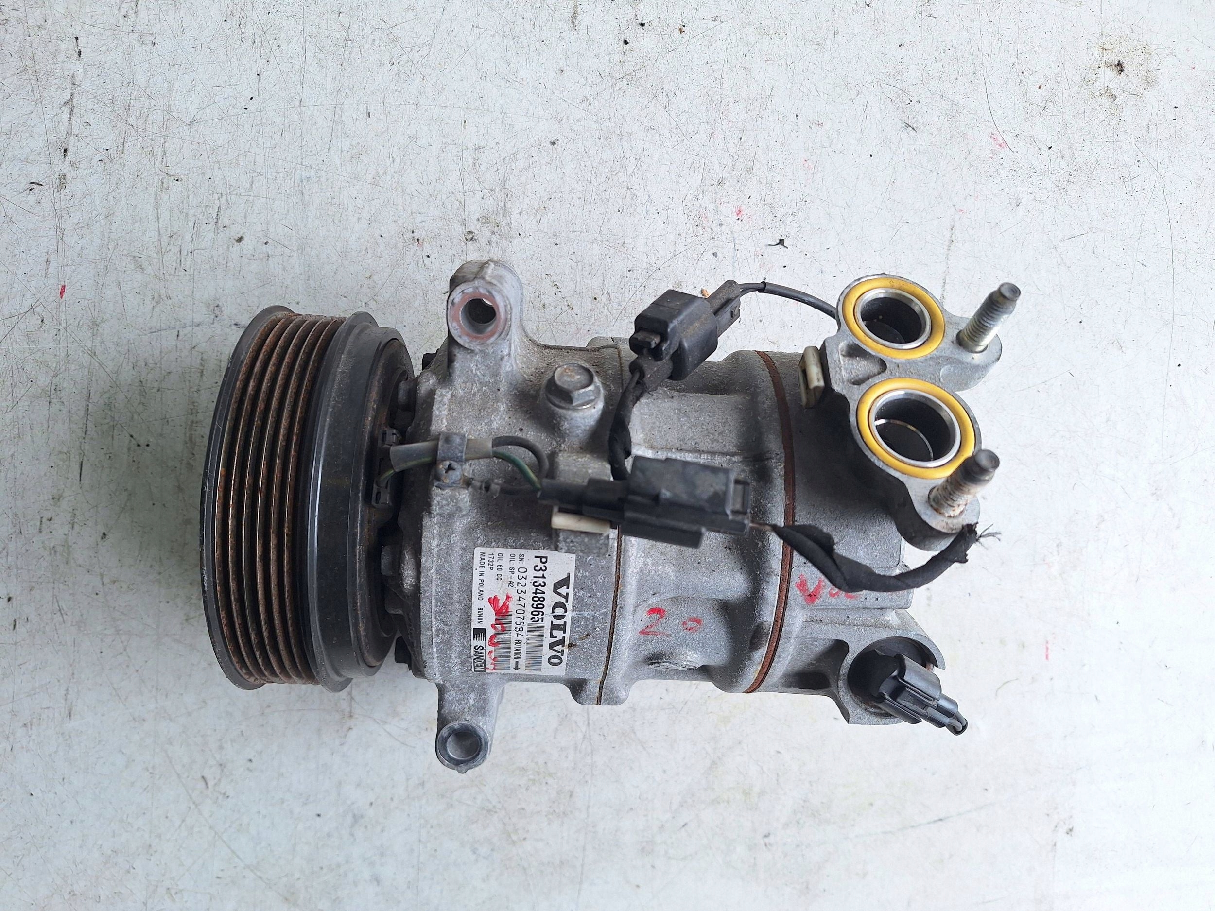 VOLVO compressor AC 31348965 SANDEN