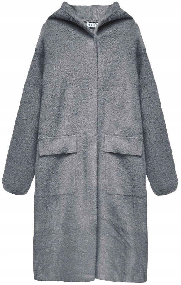 Kabátek Přehoz A'la Alpaka B3006 Šedý XL (42)