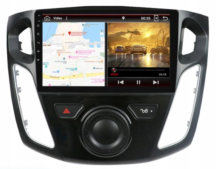 RADIO ANDROID FORD FOCUS MK3 9CAL 8CORE 4/64GB DSP Podświetlenie przycisków wielokolorowe