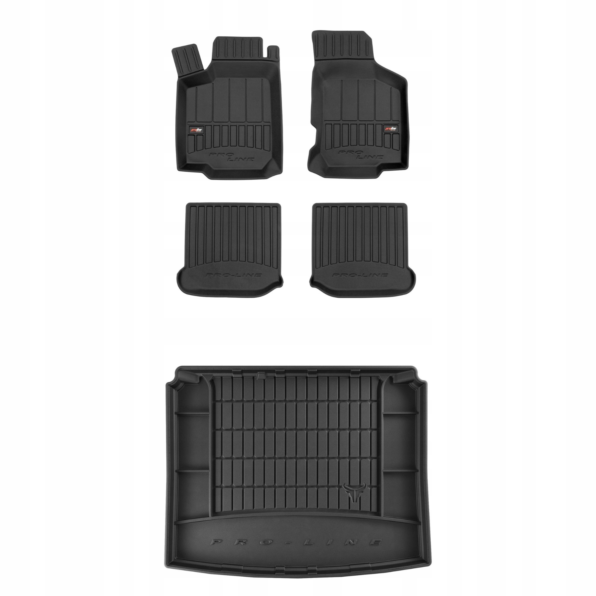 Sada gumových kobercov a rohoží pre Volkswagen Golf IV 1997-2006