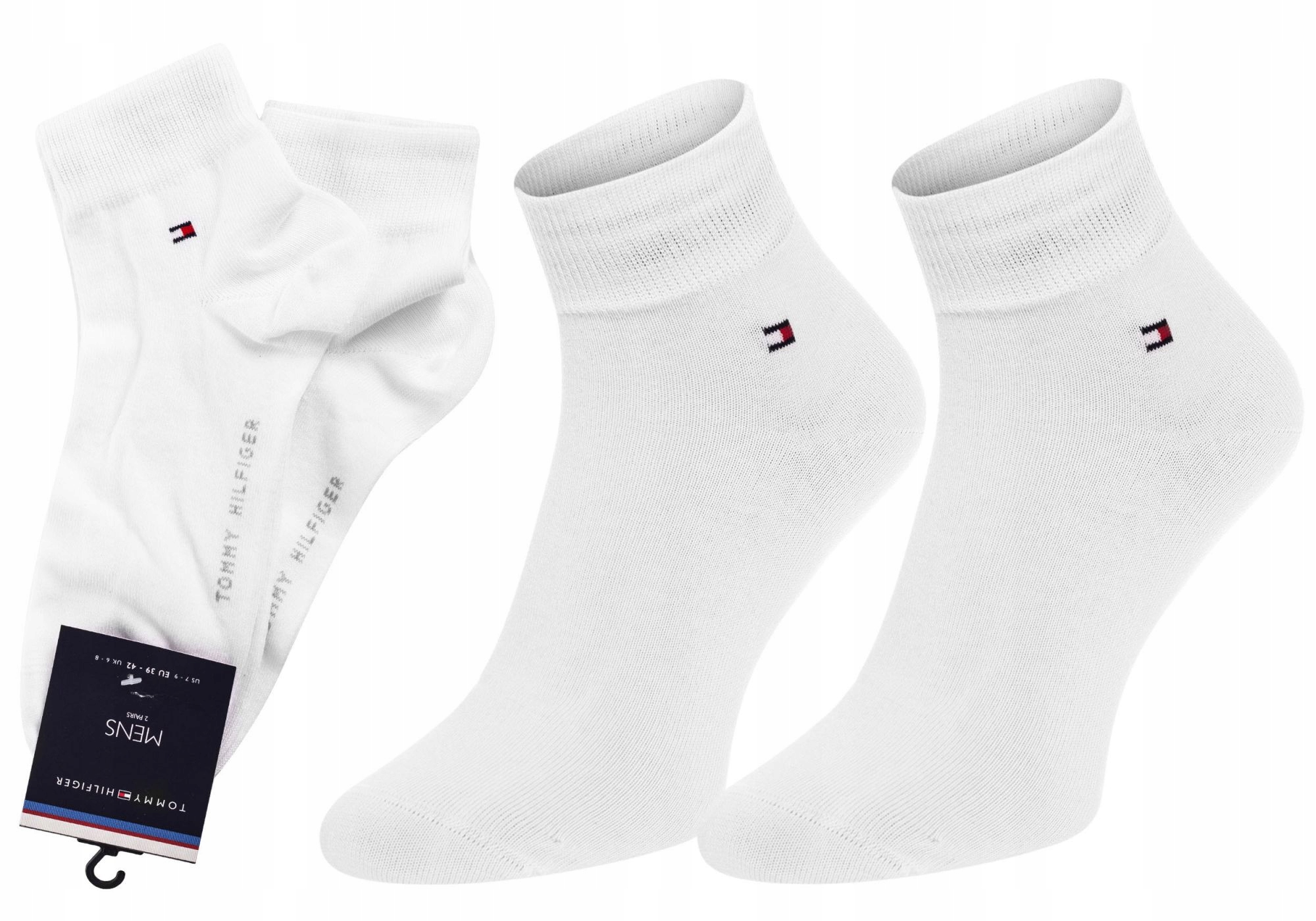 

Tommy Hilfiger Męskie Skarpetki Stopki 2P R: 39-42