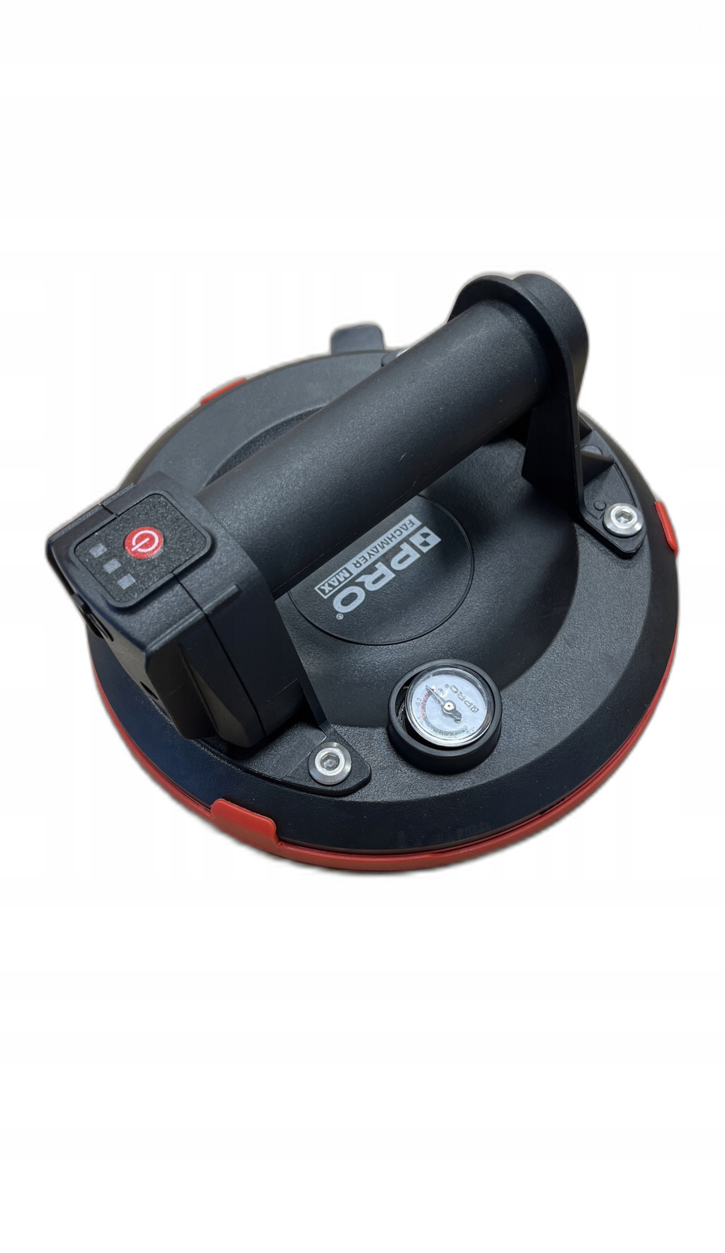 Pro akumulátorový držiak na sklá a dlaždice s vákuovým manometrom 140 kg