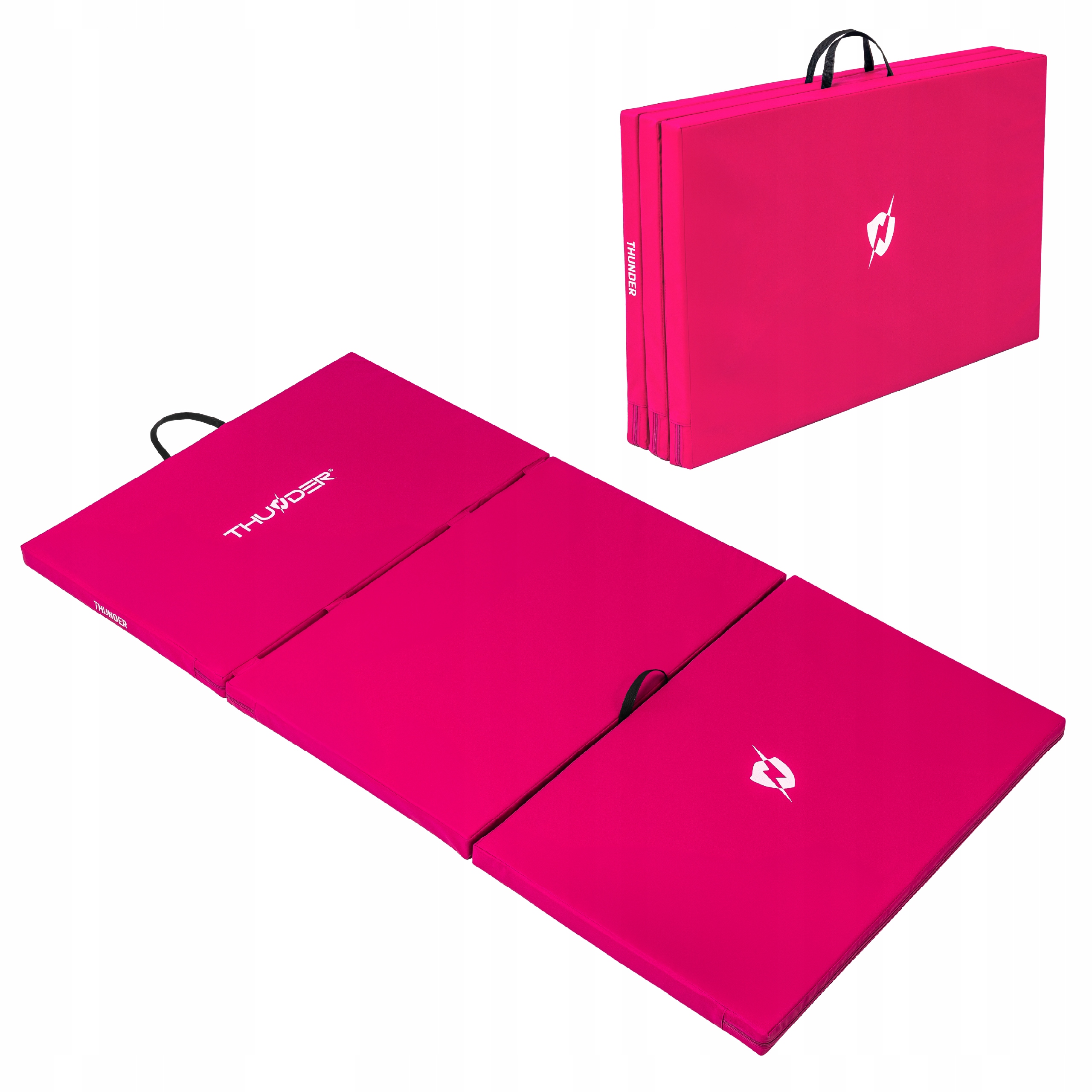 Materac gimnastyczny składany mata gimnastyczna do ćwiczeń 197x100x5