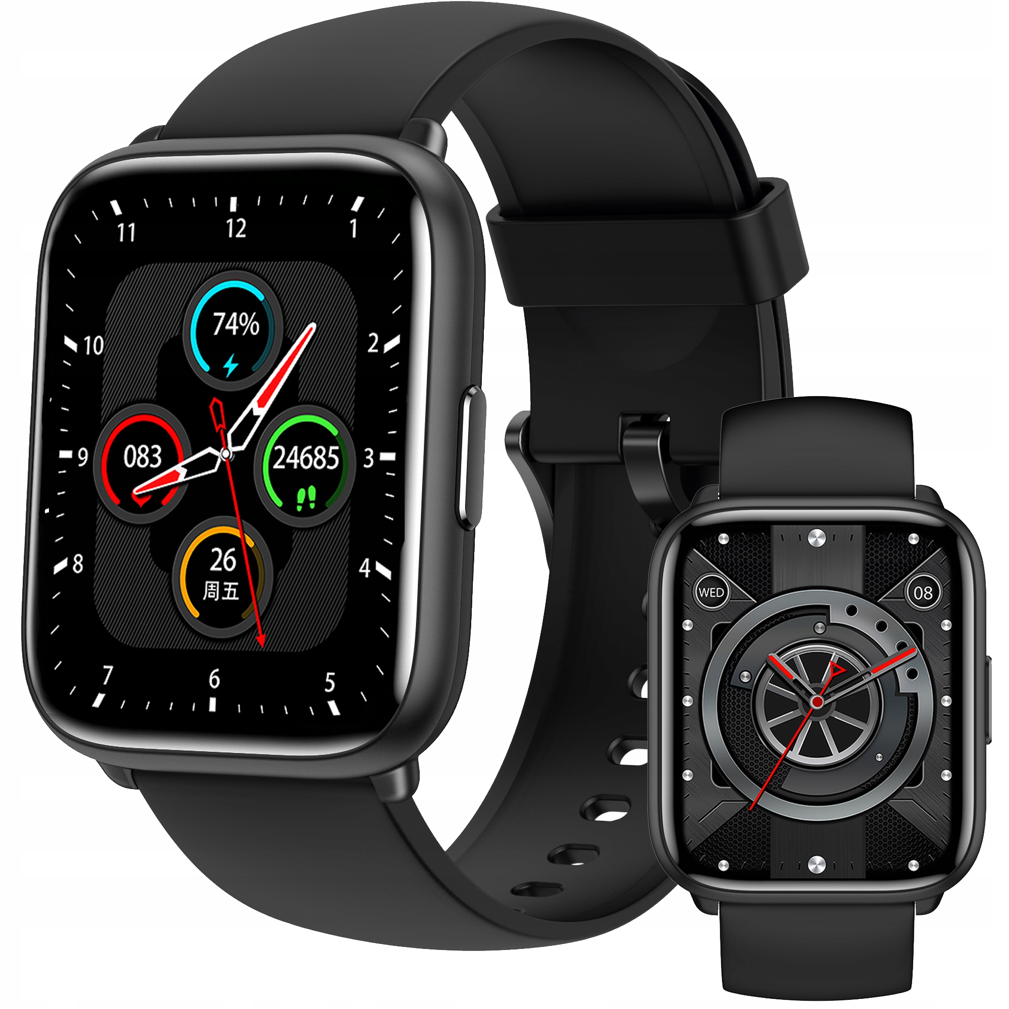

Smartwatch Zegarek Sportowy Wodoodporny Menu Pl