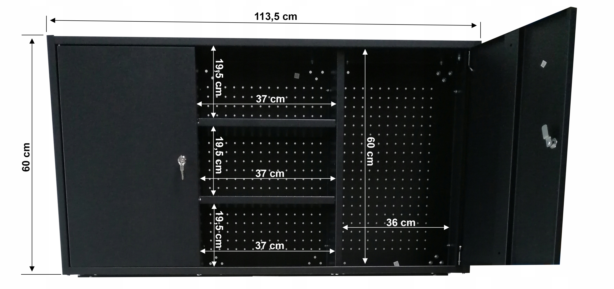 STOL WARSZTATOWY GARAZOWY Z BLATEM PERFOROWANY EAN 5907781835188