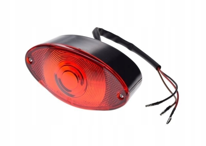 

Lampa tył tylna czarna czerwony klosz uniwersalna