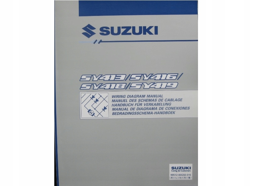 SUZUKI BALENO I Serwisówka Schematy elektryczne