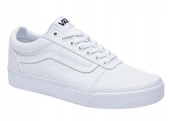 Vans Ward Pánské Bílé Tenisky S Logem Šněrovací Nízké 38,5 6CA