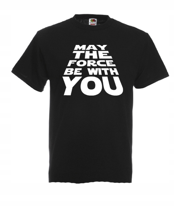 

XXL Koszulka Męska Yoda Star Wars Force With You