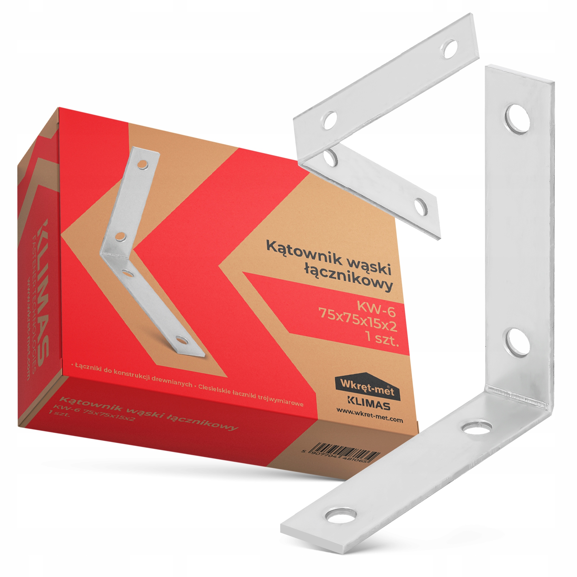 

Kątownik Montażowy Stalowy Ciesielski 75x75x15x2,0