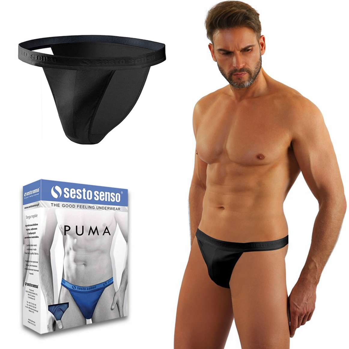 

Sesto Senso Puma slipy męskie tanga M