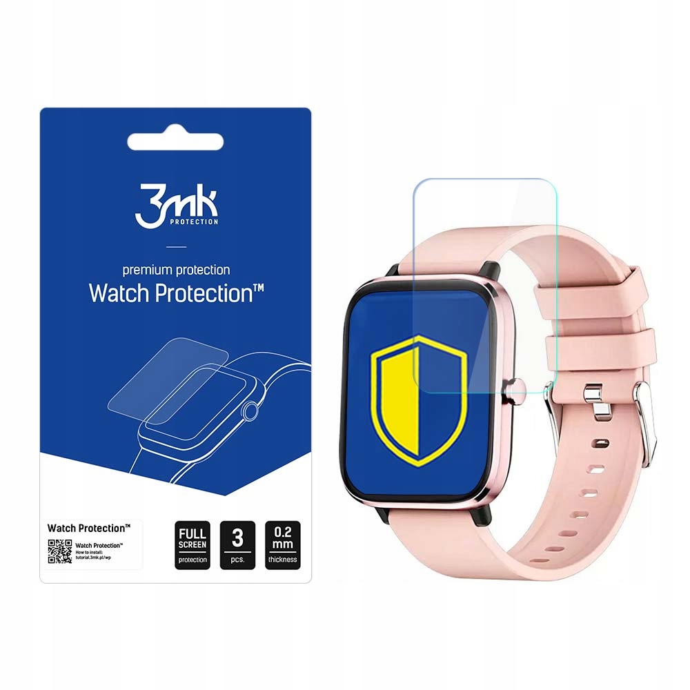 Rubicon RNCE79 3MK Watch Protection V. Arc+ Pokrowiec Case Do Zegarka