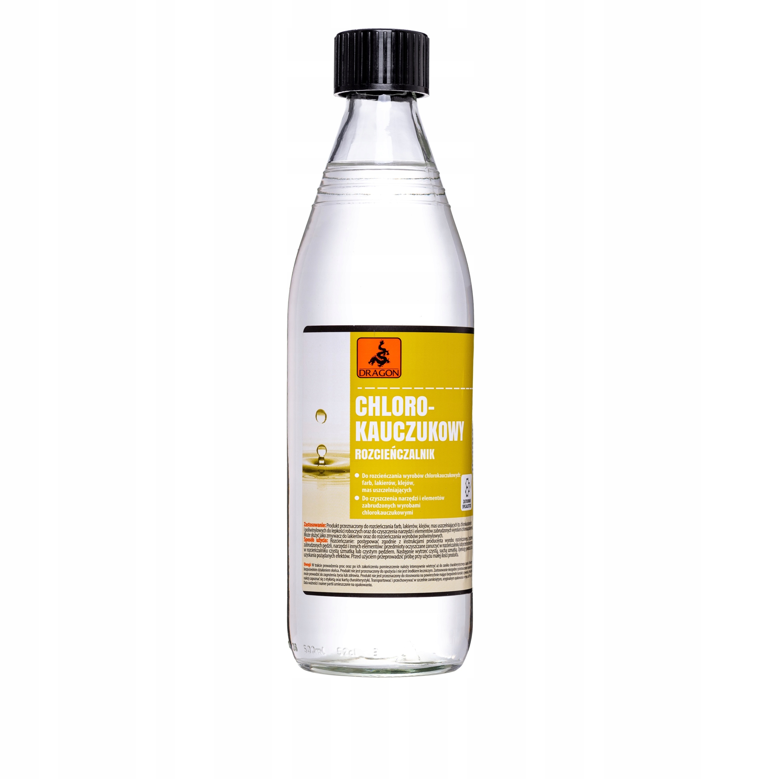 DRAGON Rozcieńczalnik Chlorokauczukowy 0,5l Szkło