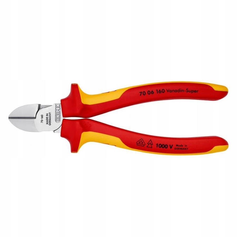 

Szczypce tnące boczne Knipex 70 06 160 1000V 160mm