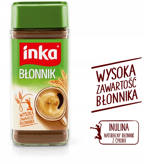 Kawa Zbożowa Inka Błonnik 100g Postać kawa mielona