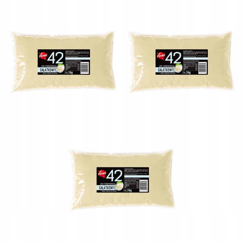 Fanex Sos Majonezowy Sałatkowy 3kg X3